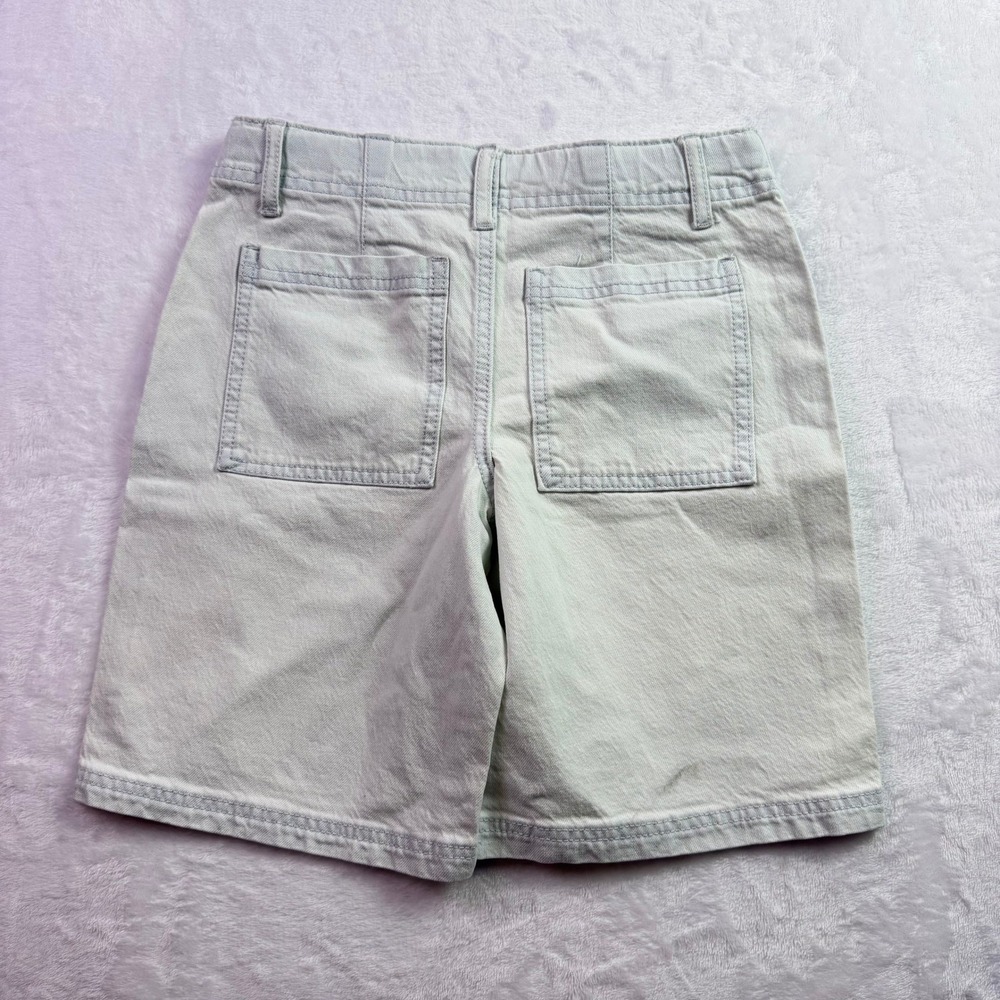 Art Class Kids Bermuda Shorts L 10/12 Super Light Wash Mid Rise Denim New NWT - Picture 2 of 5